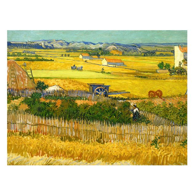 Quadri puntinismo Vincent Van Gogh - Il raccolto