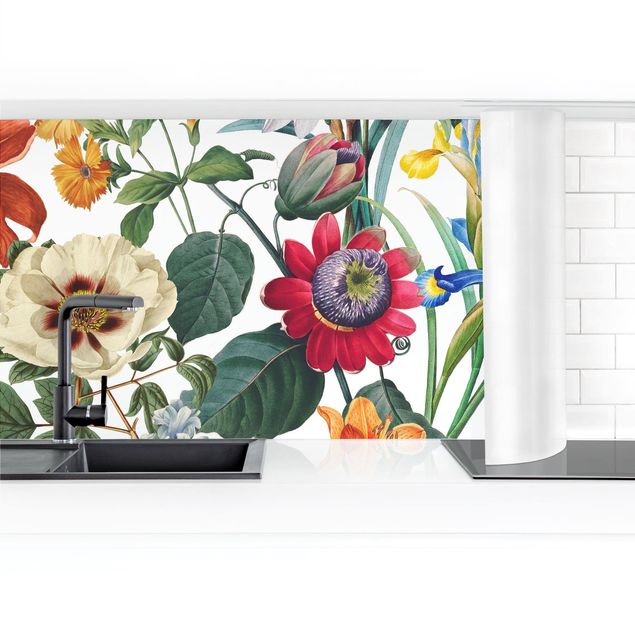 pannelli cucina Magnifici fiori colorati