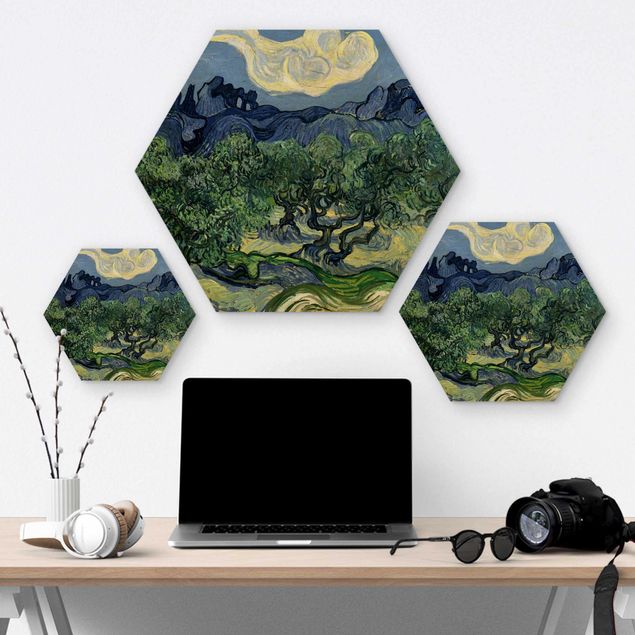 Quadri stampe Vincent Van Gogh - Alberi di ulivo