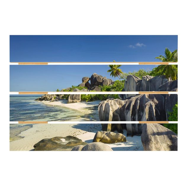 Quadri Rainer Mirau Spiaggia da sogno Seychelles