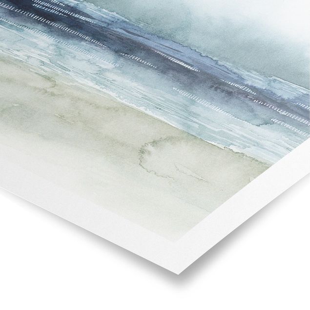 Poster spiaggia Nebbia marina I