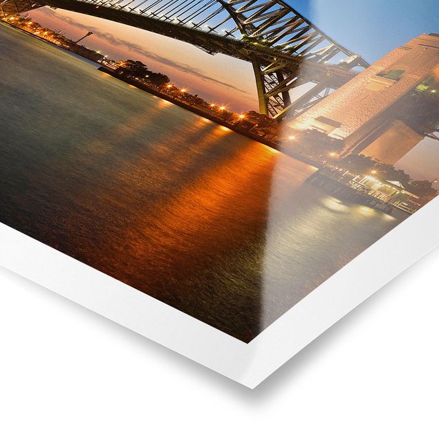 Poster Ponte del porto a Sydney