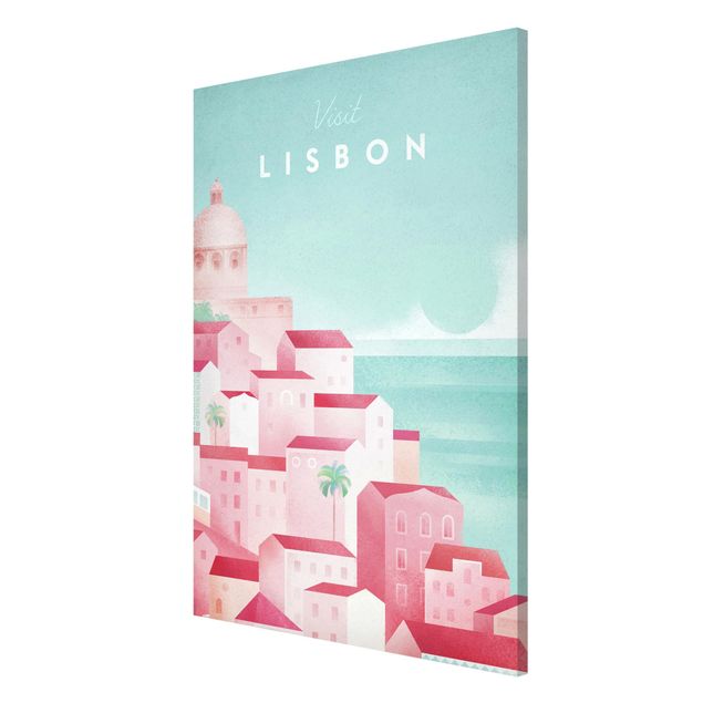 Quadro paesaggio Poster di viaggio - Lisbona