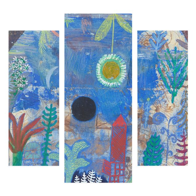 Quadri astratti Paul Klee - Paesaggio sommerso
