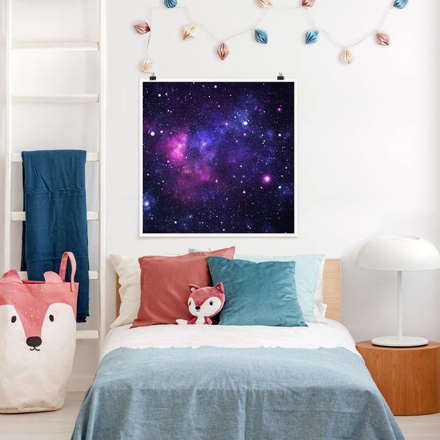 Decorazioni camera neonato Galassia
