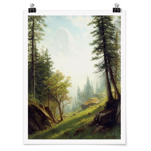Correnti artistiche Albert Bierstadt - Tra le Alpi Bernesi