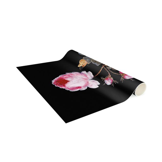 tappeto moderno Barbara Regina Dietzsch - La rosa dai cento petali