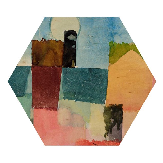 Stampe su legno Paul Klee - Alba (St. Germain)