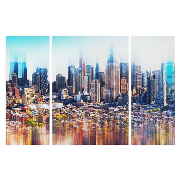Quadro città Skyline di Manhattan tratto urbano