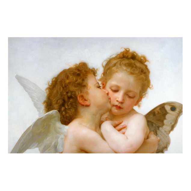 Riproduzioni quadri famosi William Adolphe Bouguereau - Il primo bacio