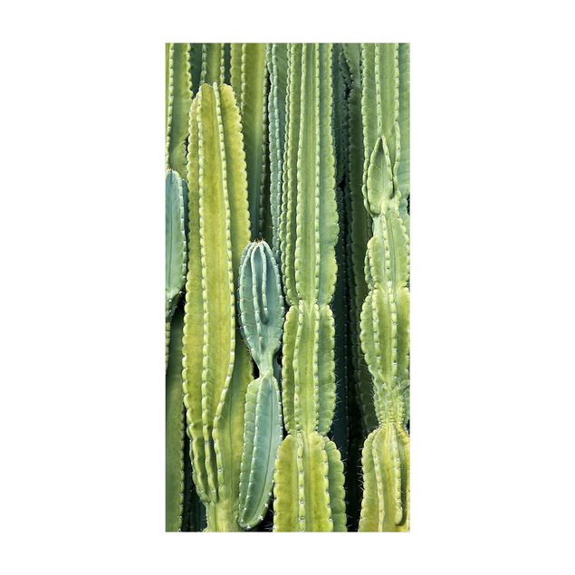 tappeto verde per esterno Muro di cactus