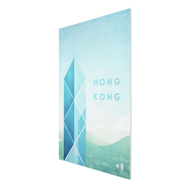 Riproduzioni quadri famosi Poster di viaggio - Hong Kong