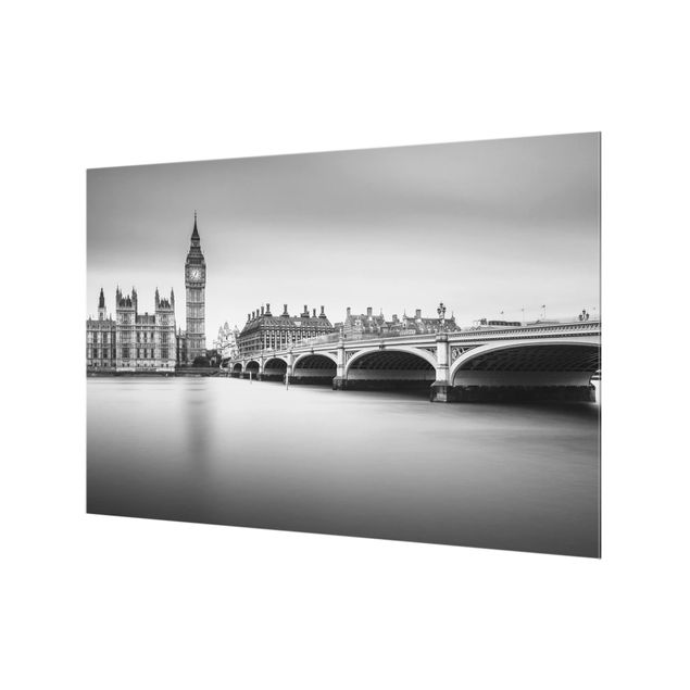 Paraschizzi in vetro - Westminster Bridge And Big Ben