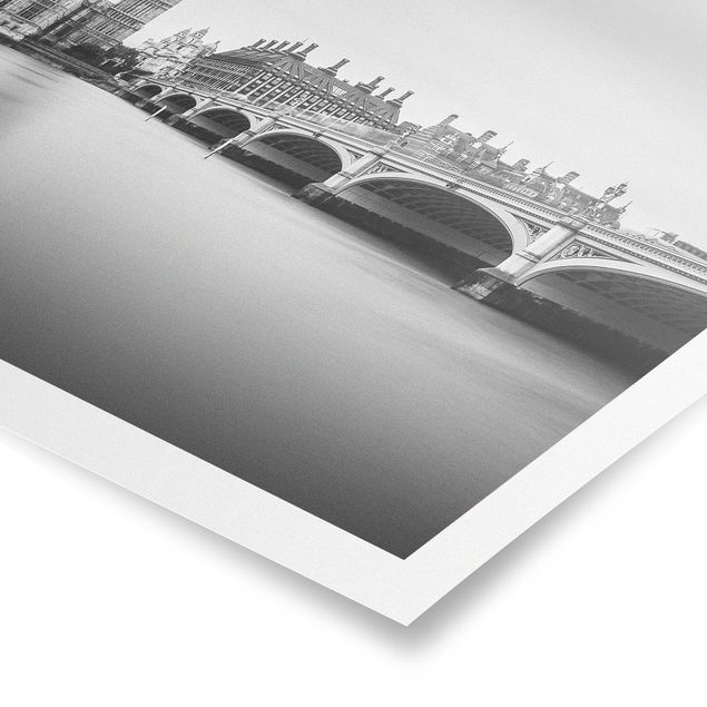 Poster - Ponte di Westminster e il Big Ben - Orizzontale 3:4