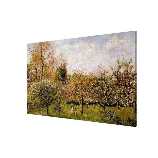 Quadri post impressionismo Camille Pissarro - Primavera a Eragny