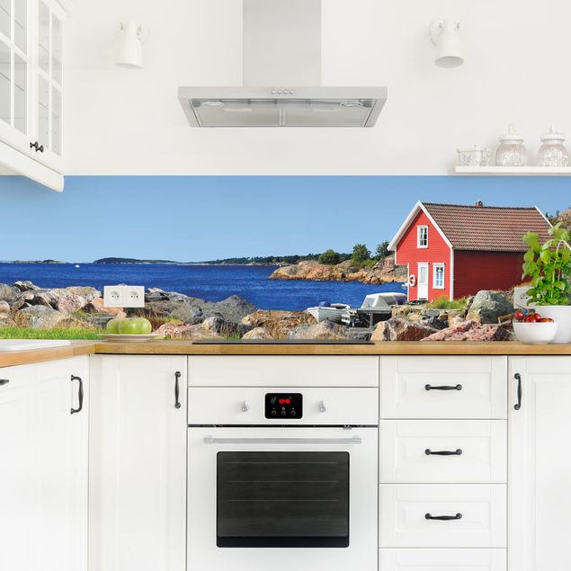 Rivestimenti per cucina con architettura e skylines Vacanze in Norvegia