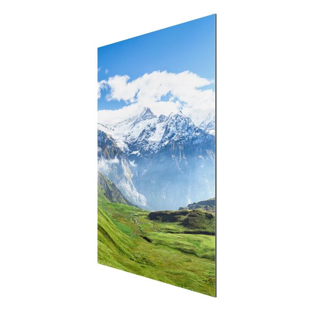 Quadri Svizzera Panorama alpino di Swizz