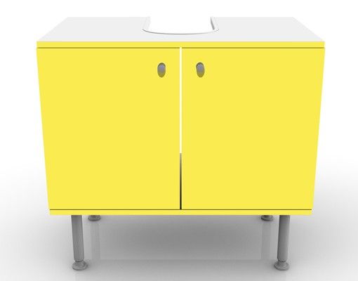Mobile per lavabo design Colour Lemon Yellow