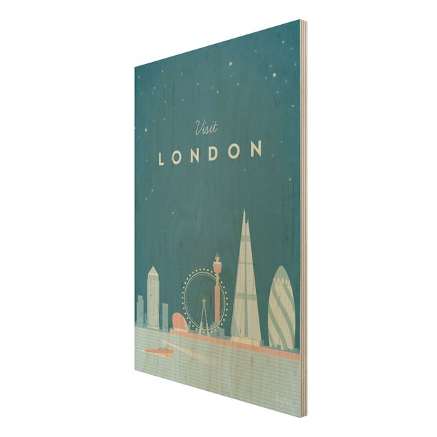 Quadri Henry Rivers Poster di viaggio - Londra