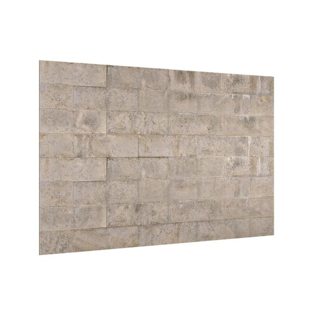Decorazione cucina Muro di cemento e mattoni