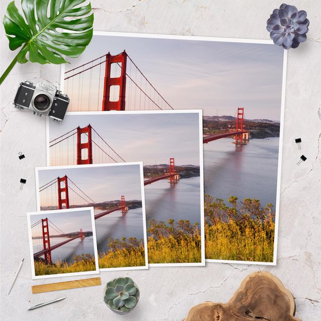 Poster da parete  Ponte del Golden Gate a San Francisco