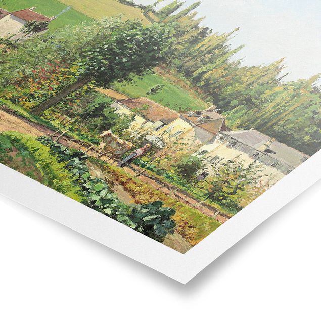 Riproduzioni Camille Pissarro - Amleto sulle colline ondulate di Pontoise