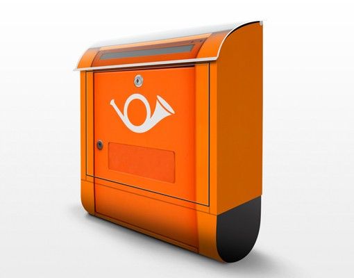 Cassette della posta arancioni In Europa