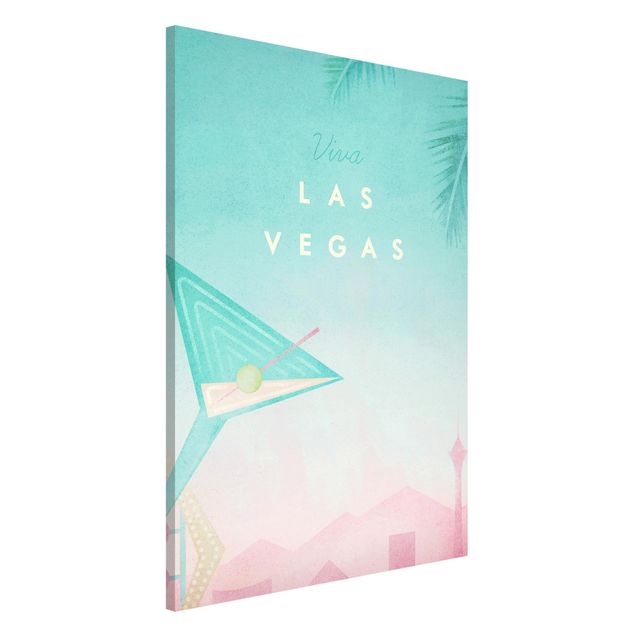 Lavagne magnetiche con architettura e skylines Poster di viaggio - Viva Las Vegas