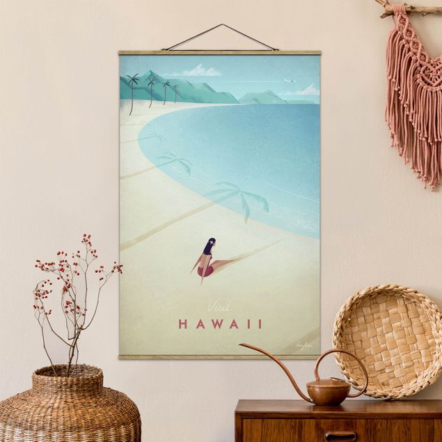 Quadri di mare Poster di viaggio - Hawaii