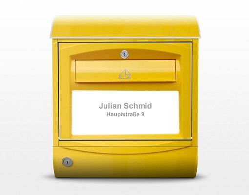 Cassette della posta con paesi In Svizzera