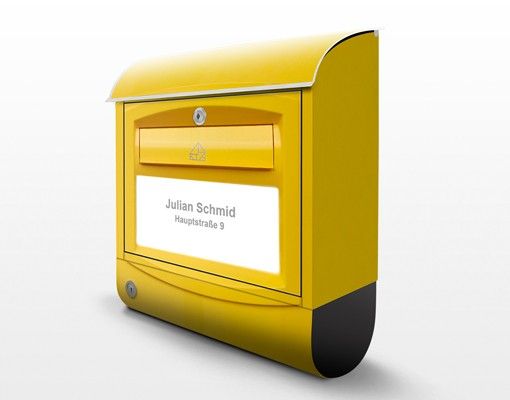 Cassette della posta gialle In Svizzera