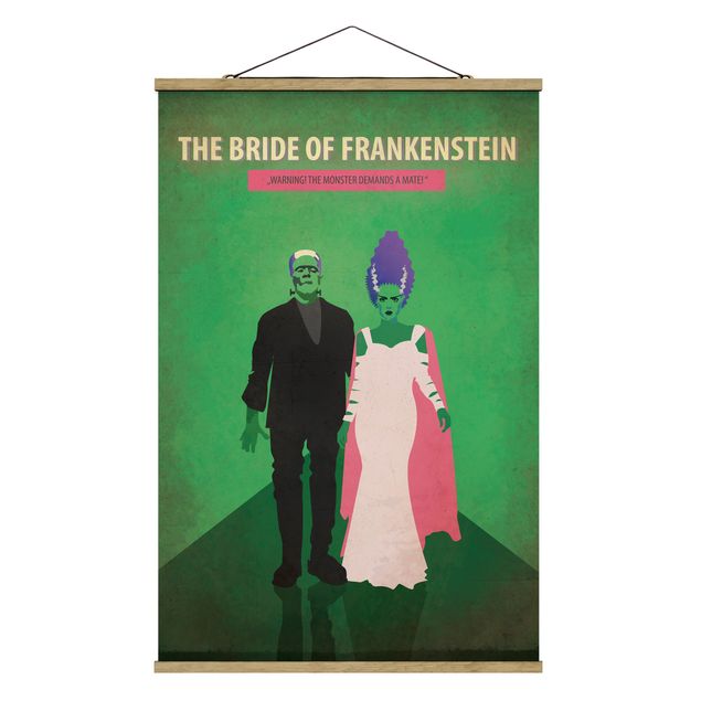 Quadro verde Locandina film La sposa di Frankenstein