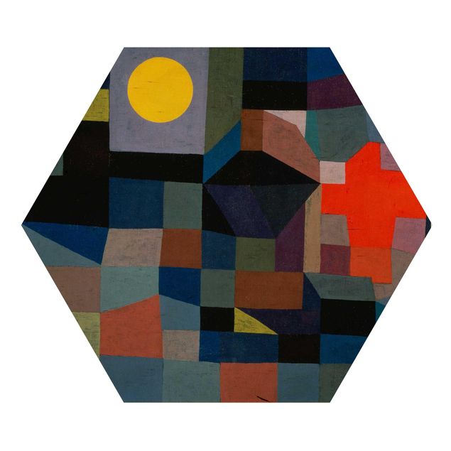 Quadri stampe Paul Klee - Fuoco di luna piena