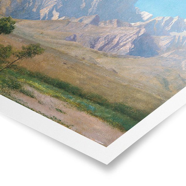 Quadri montagna Albert Bierstadt - Campo Indipendenza, Colorado