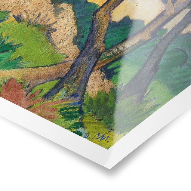 Riproduzione quadri famosi Otto Mueller - Paesaggio III