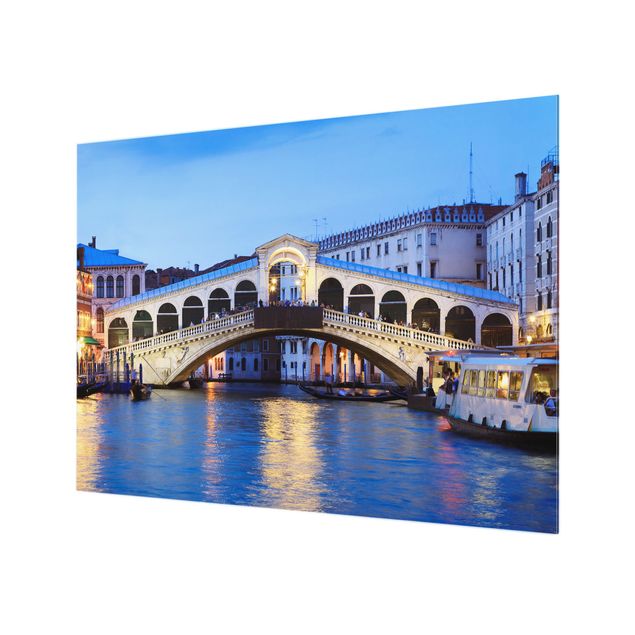 Paraschizzi in vetro - Ponte di Rialto a Venezia - Orizzontale 4:3
