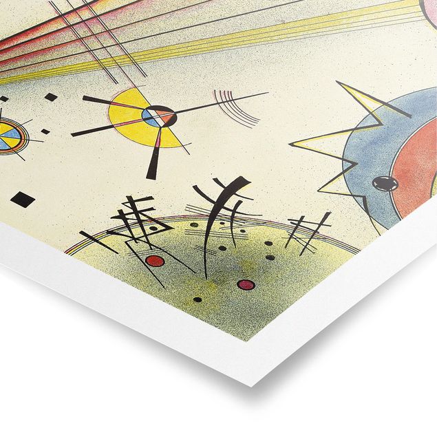 Quadri astratti moderni Wassily Kandinsky - Connessione significativa
