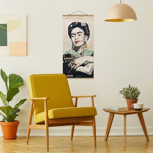 Riproduzione quadri famosi Frida Kahlo - Collage n.4