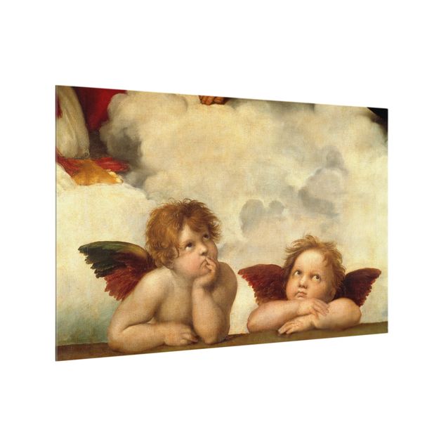 Quadri espressionismo Raffael - Due angeli. Dettaglio da La Madonna Sistina