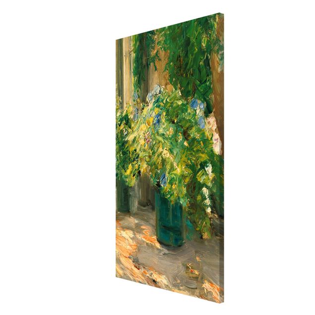 Quadri impressionisti Max Liebermann - Vasi di fiori davanti a casa