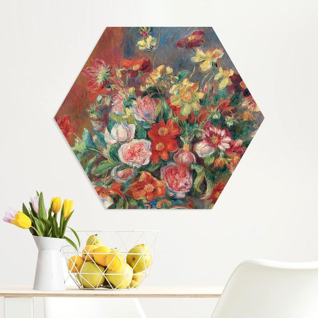 Riproduzioni Auguste Renoir - Vaso di fiori