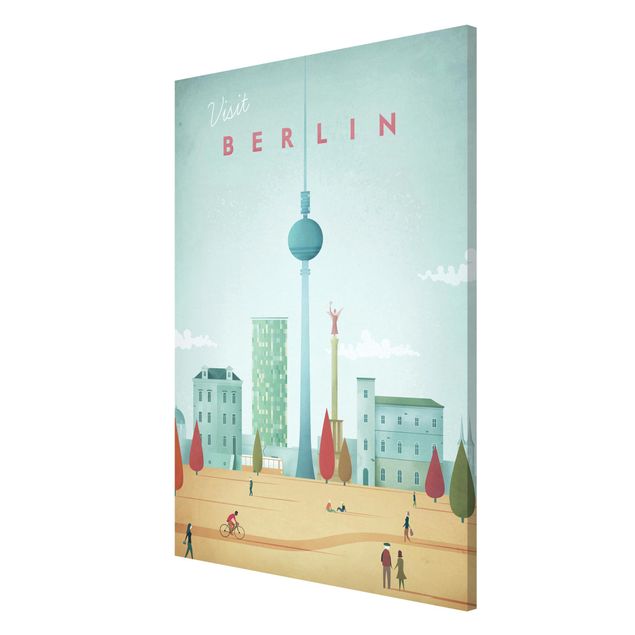 Quadri vintage Poster di viaggio - Berlino