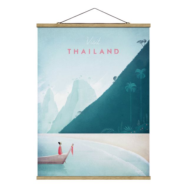 Quadro spiaggia Poster di viaggio - Thailandia