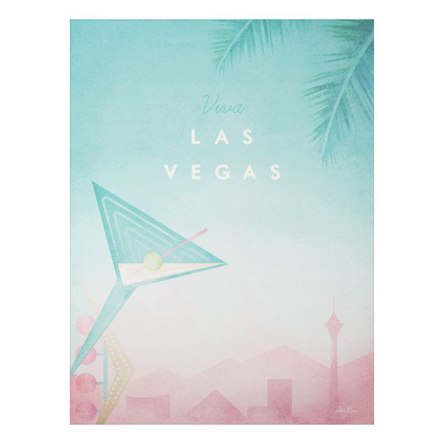 Riproduzioni quadri famosi Poster di viaggio - Viva Las Vegas