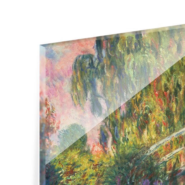 Paraschizzi con paesaggio Claude Monet - Ponte giapponese nel giardino di Giverny