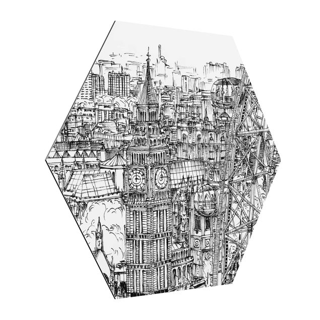 Quadri città Studio della città - London Eye