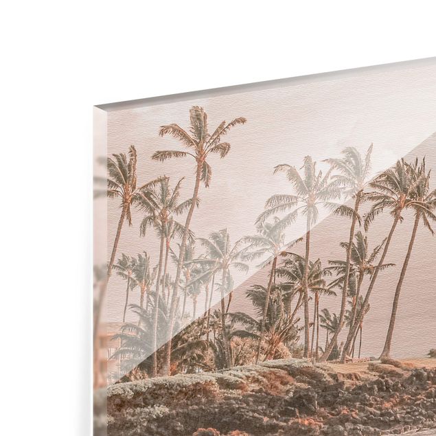 Paraschizzi in vetro - Aloha spiaggia alle Hawaii - Formato orizzontale 4:3
