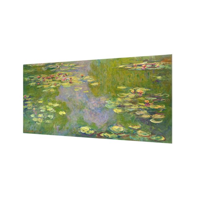 Paraschizzi con riproduzioni Claude Monet - Ninfee verdi