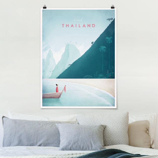 Quadri di mare Poster di viaggio - Thailandia