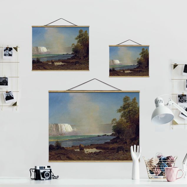 Riproduzione quadri famosi Albert Bierstadt - Cascate del Niagara